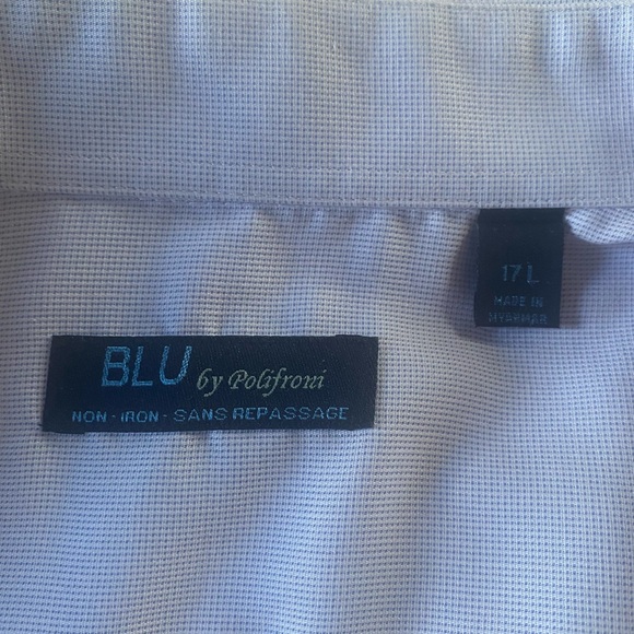 Men’s modern fit Dress Shirt, cotton Size 17L - Picture 2 of 6